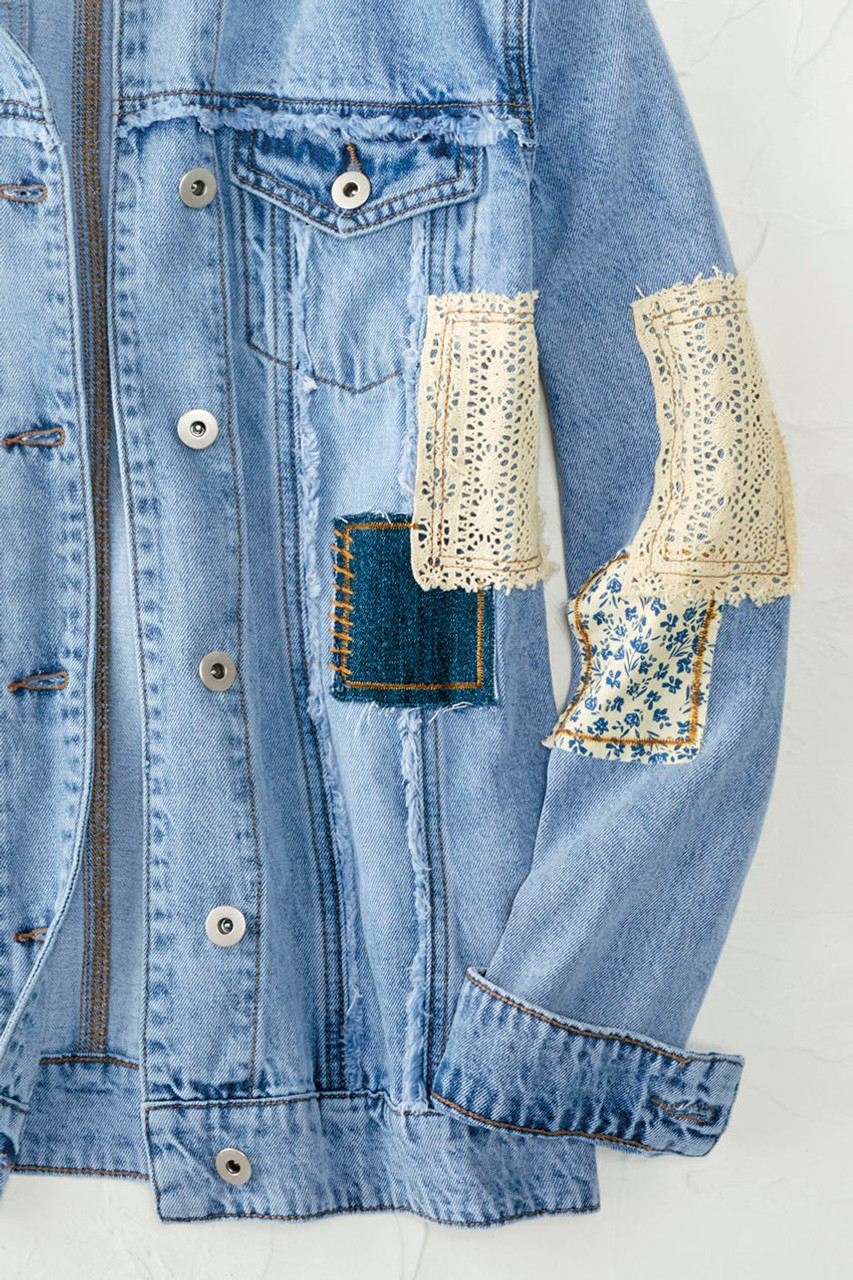 Denim & Lace Jacket