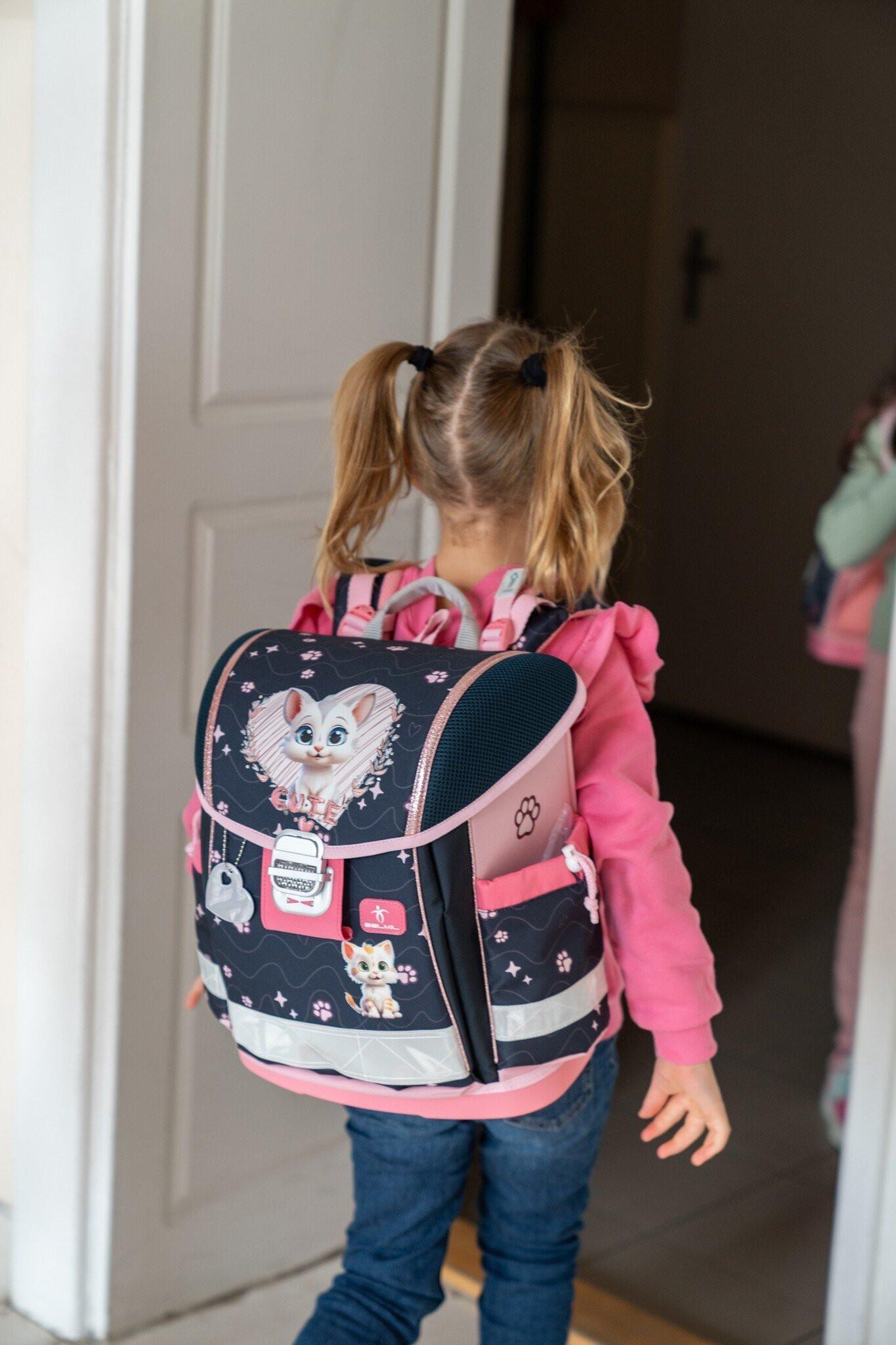 Belmil CLASSY Schulrucksack-Set Cute Kitten