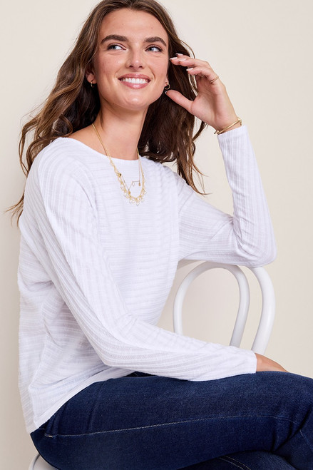 Marie Rib Knit Dolman Top