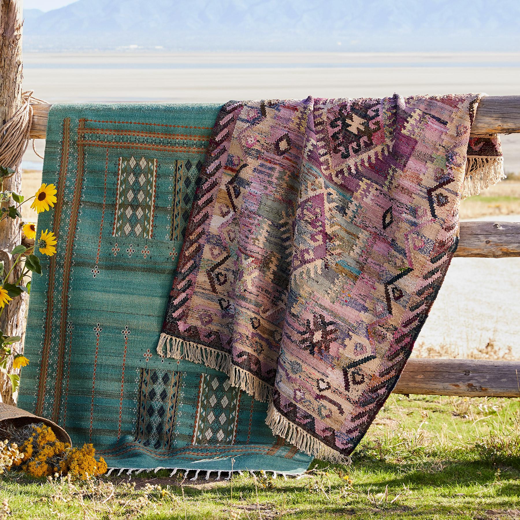 Night Magic Kilim Rug