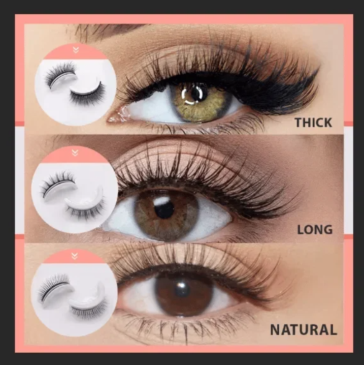 (💕BUY 1 GET 1 FREE💕)Reusable Self-Adhesive Eyelashes