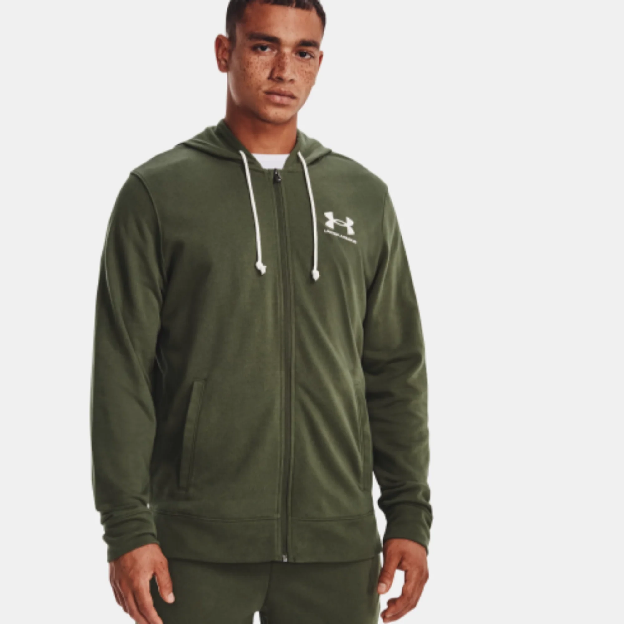 Men's Under Armour Rival Terry Full-Zip Pullover 
