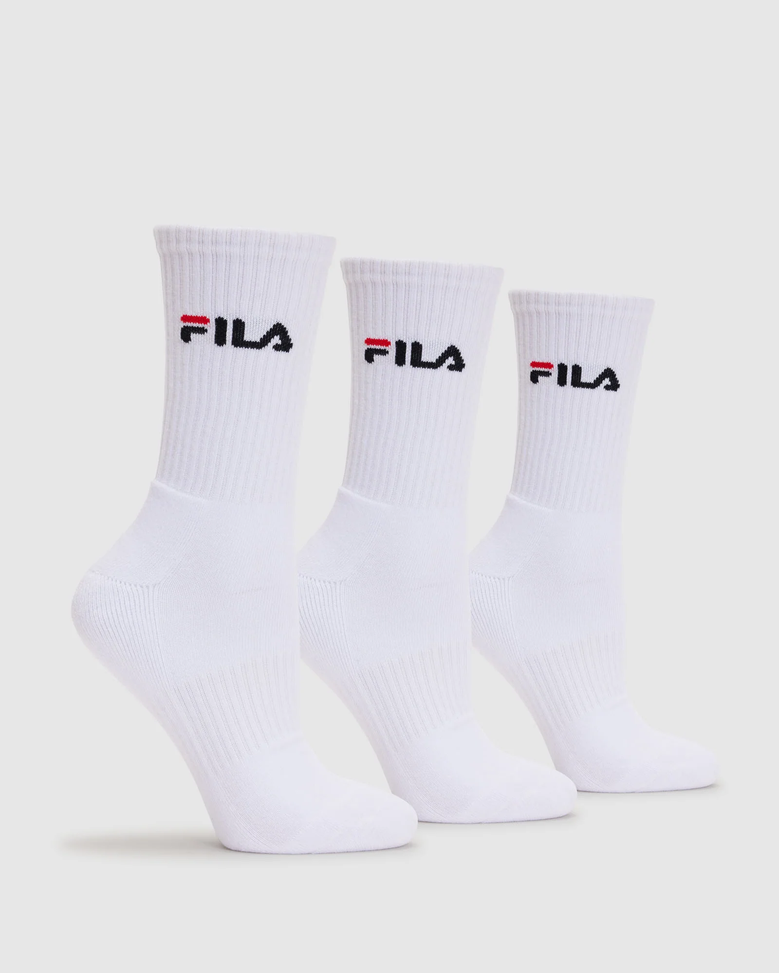 Fila Unisex Crew Socks 3pk