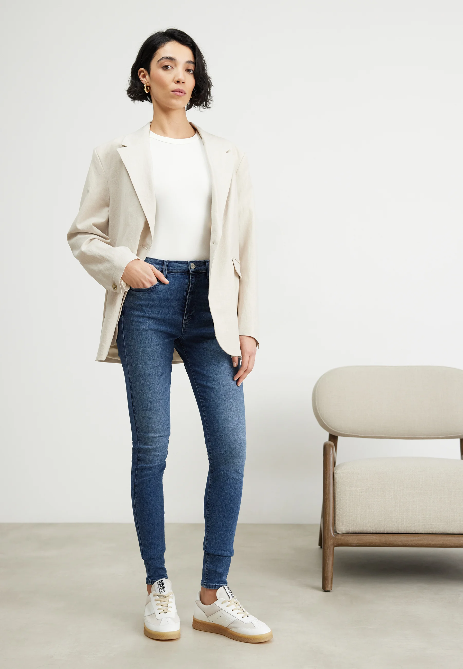 Jeans SYLVIA HIGH SKINNY- Jeans Skinny Fit