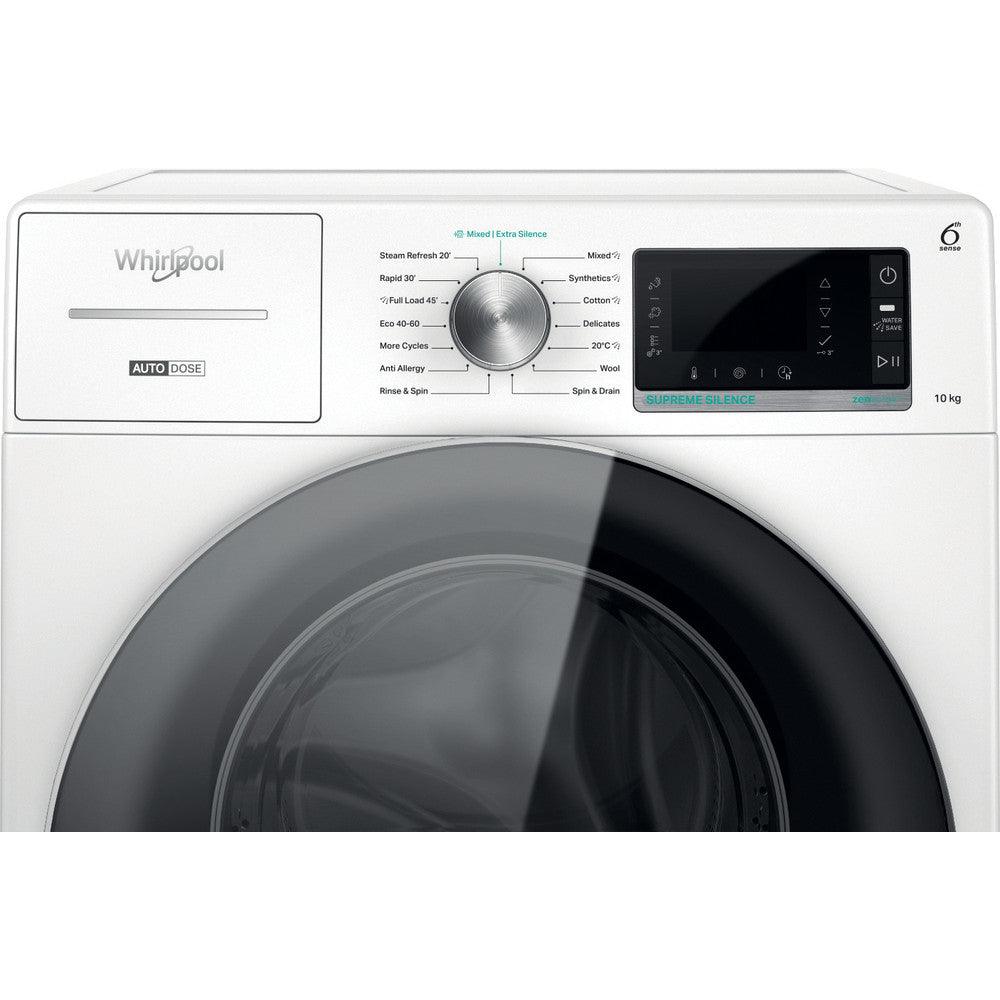 Whirlpool 10KG 1400 Spin Freestanding Front Loading Washing Machine - White | W8W046WRUK