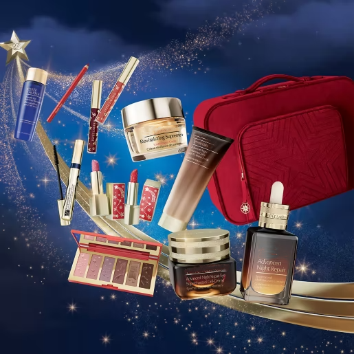 🎄Christmas Special -💥 Clearance sale 🙌🙌 Estee Lauder 2025 Holiday Beauty Gift Set Glowing Glow