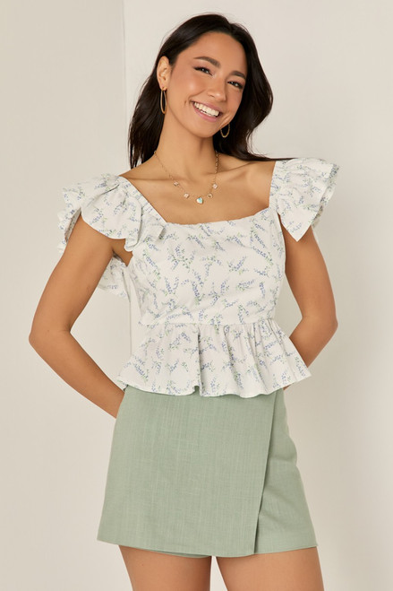 Joan Bow Back Top