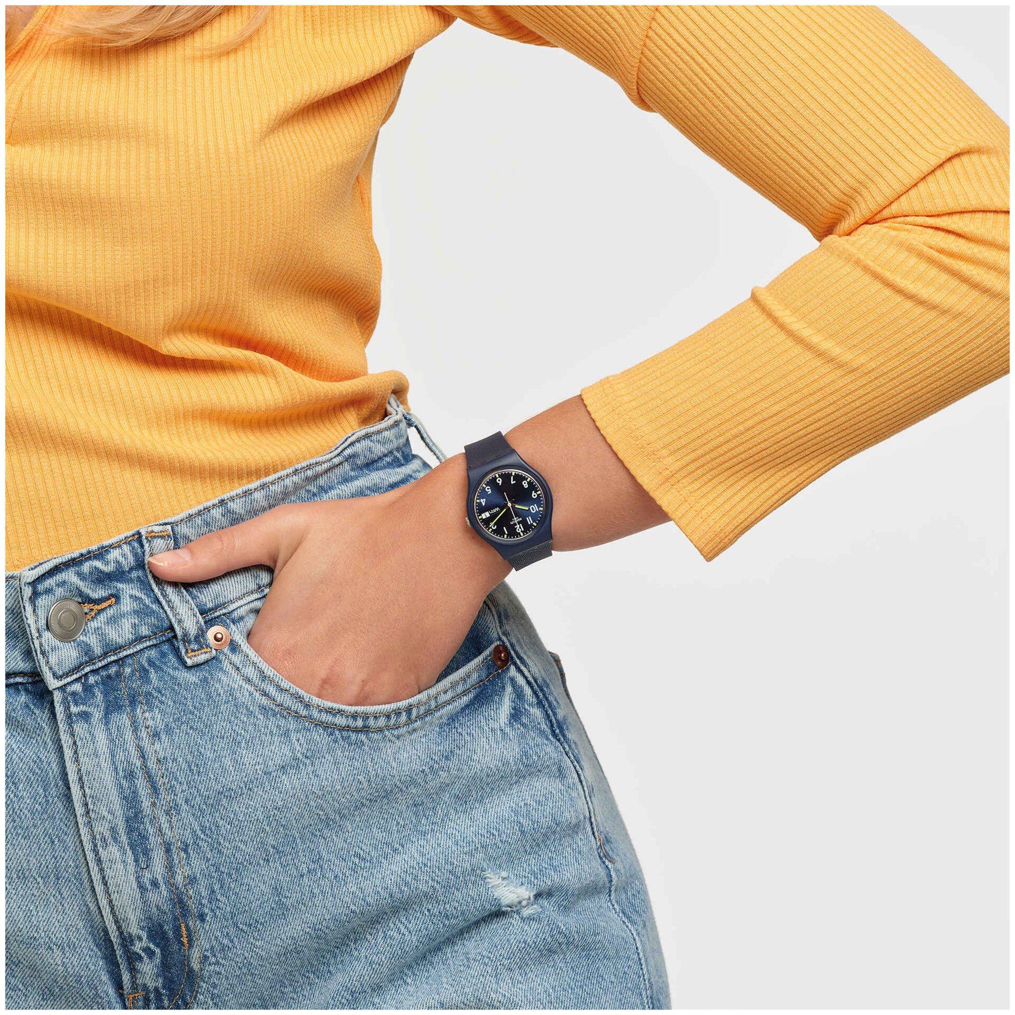 swatch SIR BLUEAnaloguhr