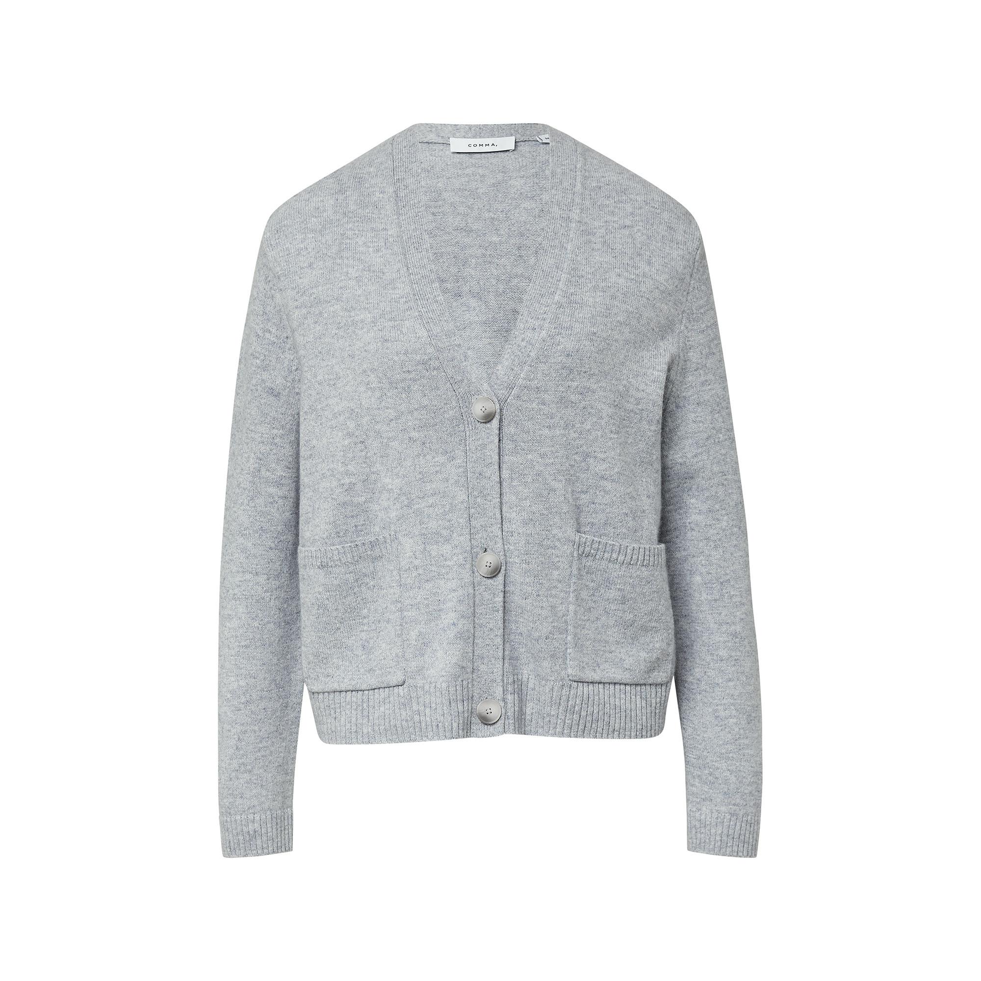 Comma Lange Strickjacke, langarm