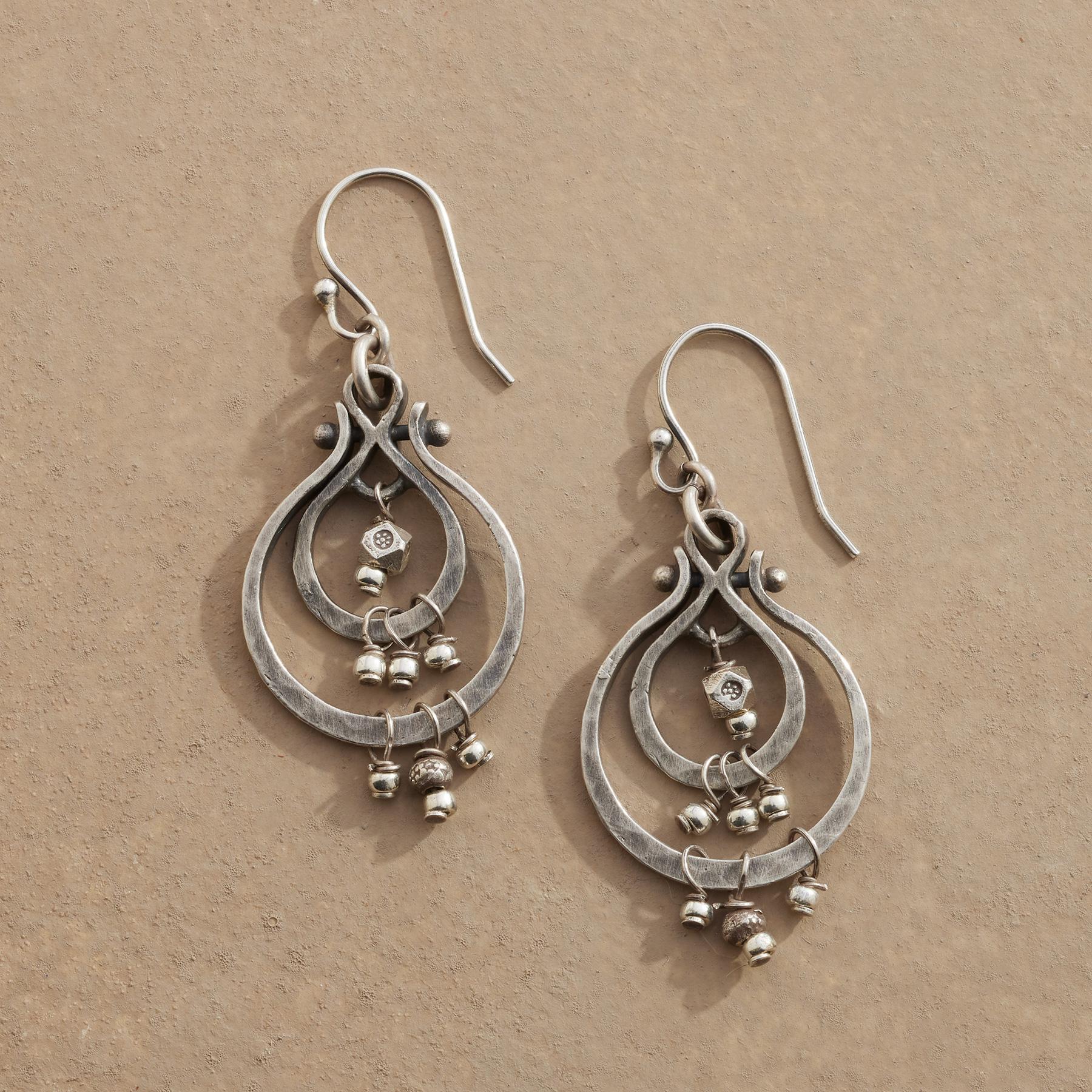 Silver Chandelier Earrings