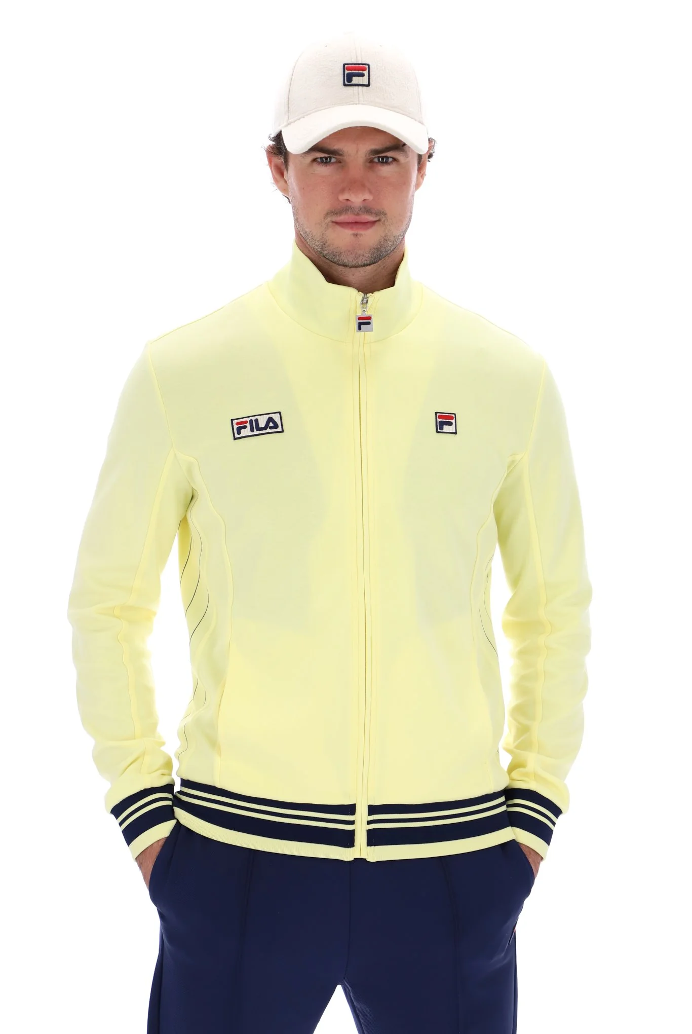 Fila Rupert Ribbed Funnel Neck Jacket