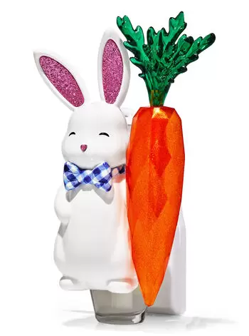 Easter Bunny With Carrot Nightlight Wallflowers Scent Control™ Fragrance Plug