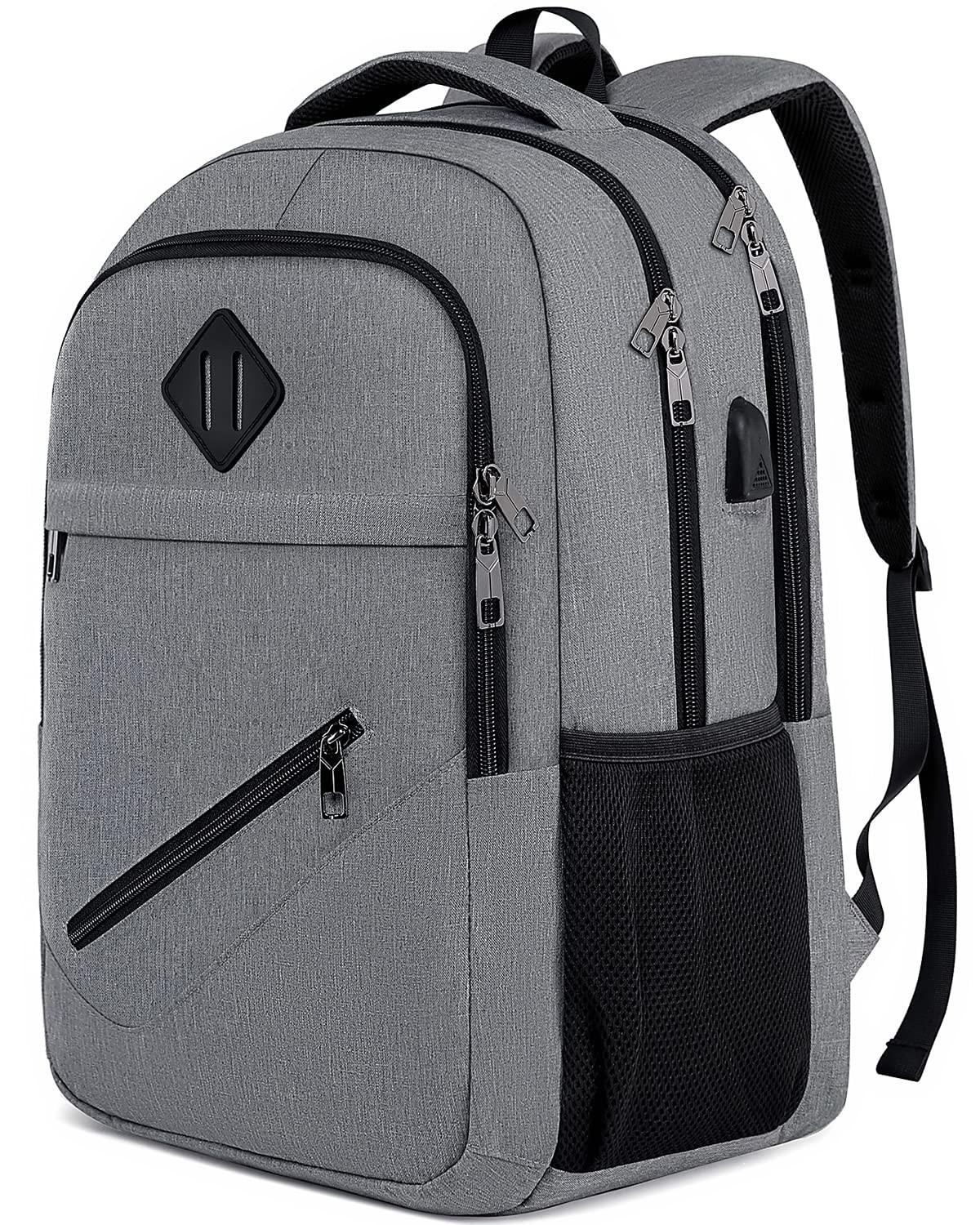 Only-bags.store Rucksack Laptop, Schulrucksack Teen mit Datenkabeltasche, wasserdichte Schultasche