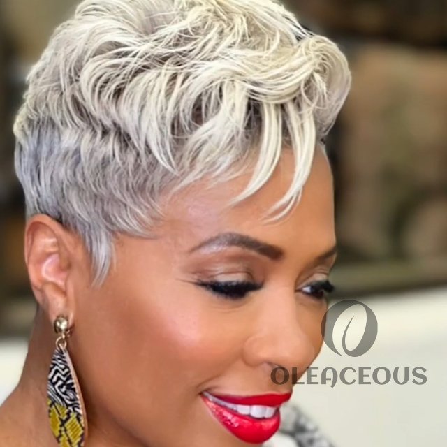 Hot Sale-Short Full Lace Wig Curly Wig