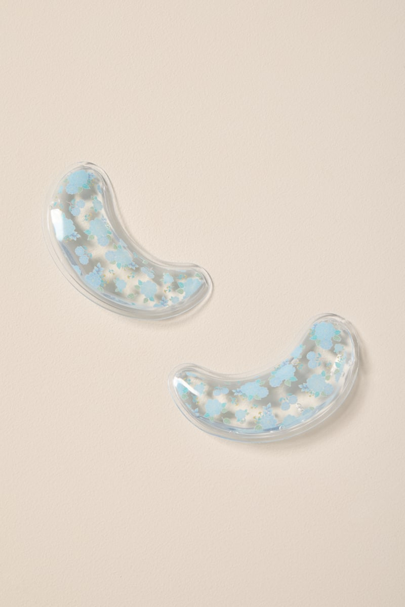 Blue Floral Eye Gels
