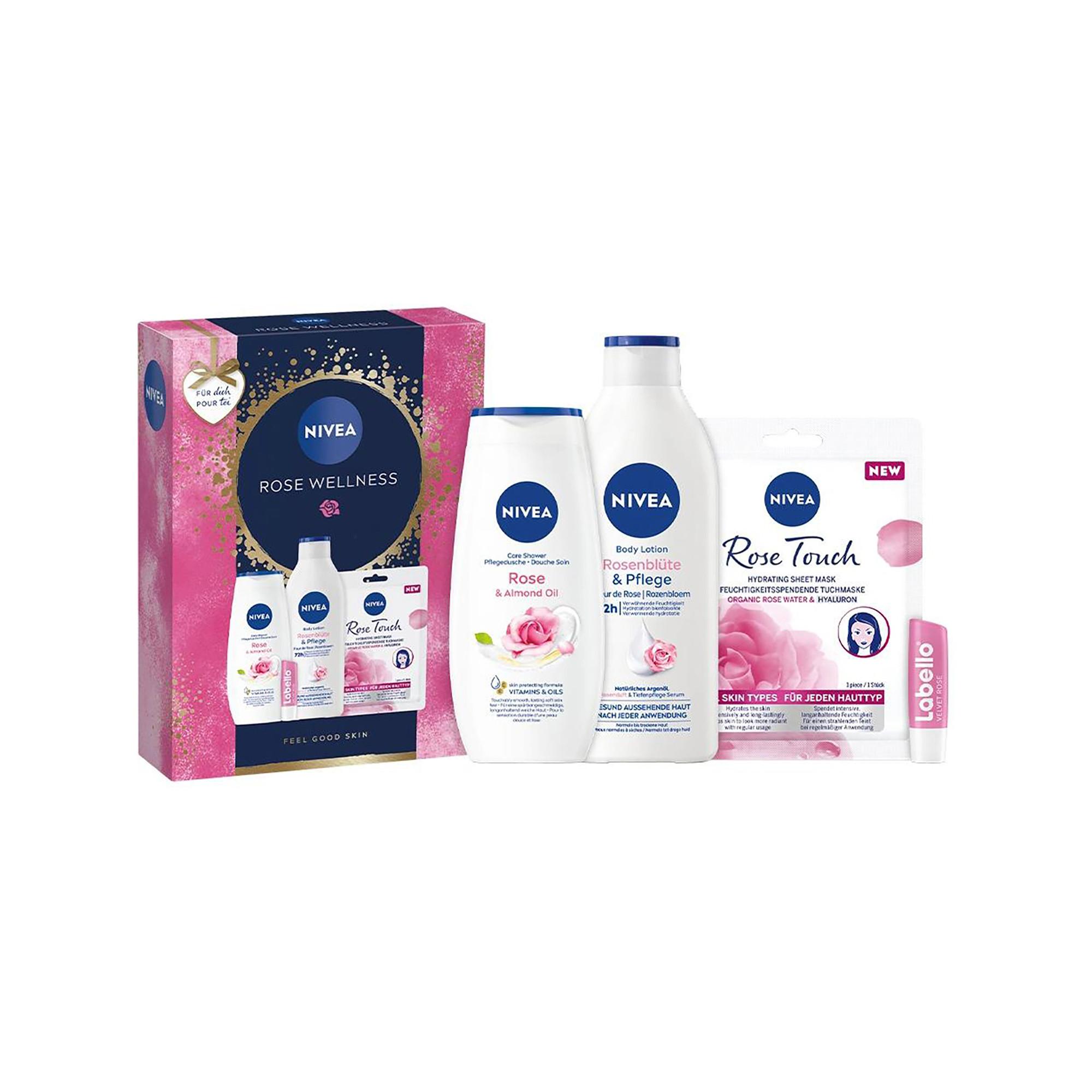 NIVEA Geschenkset Rose Wellness 2024