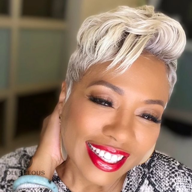 Hot Sale-Short Full Lace Wig Curly Wig