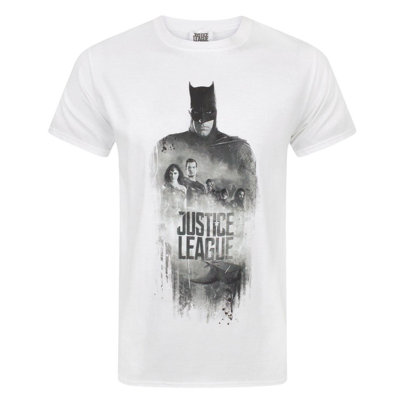 Justice League Characker Line Up T-Shirt
