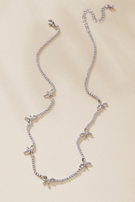Kay Cupchain Bow Station Necklace