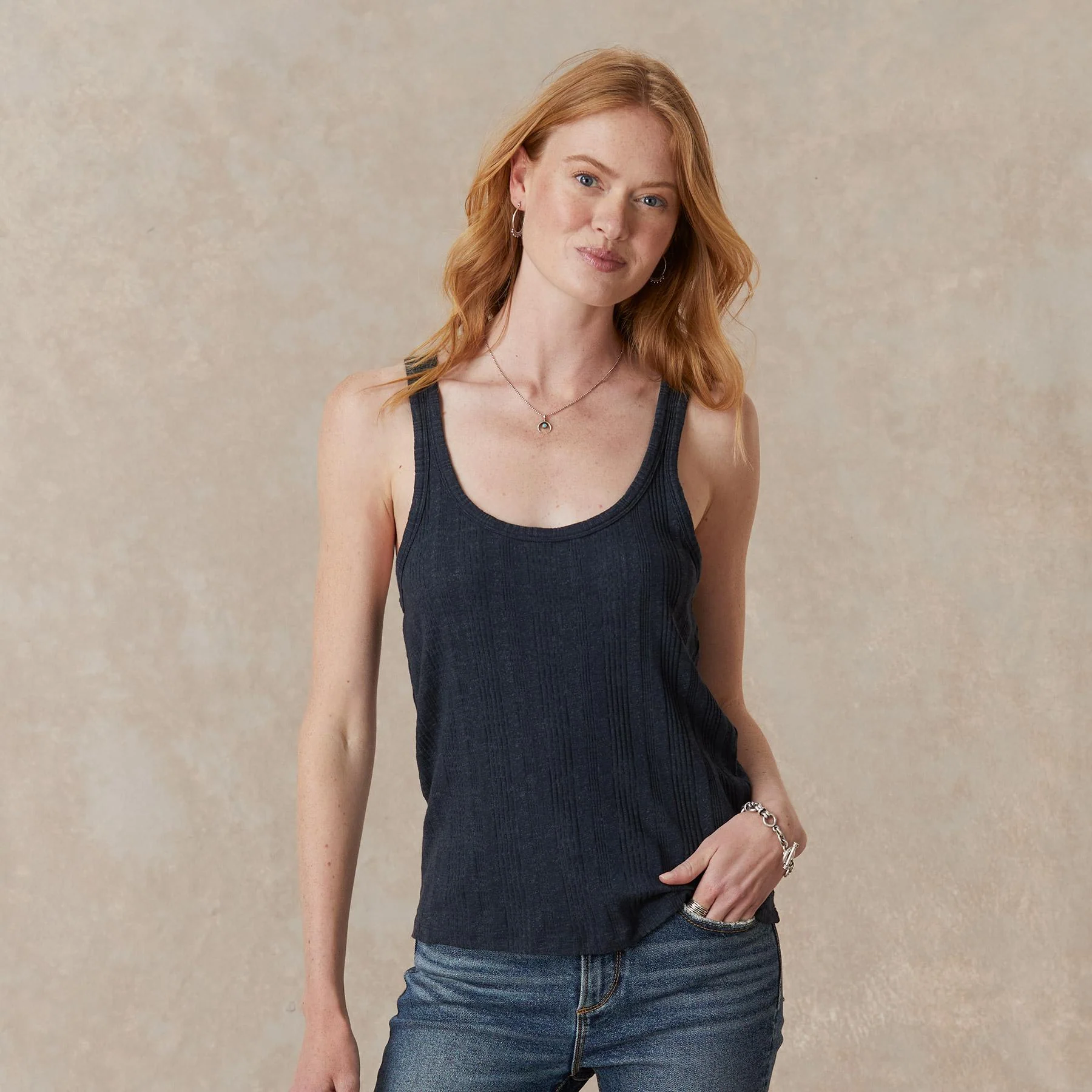Riley Scoop Neck Tank