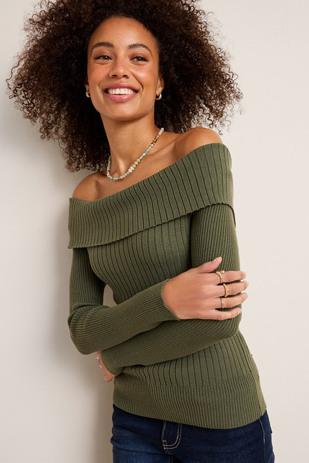 Logan Off the Shoulder Sweater
