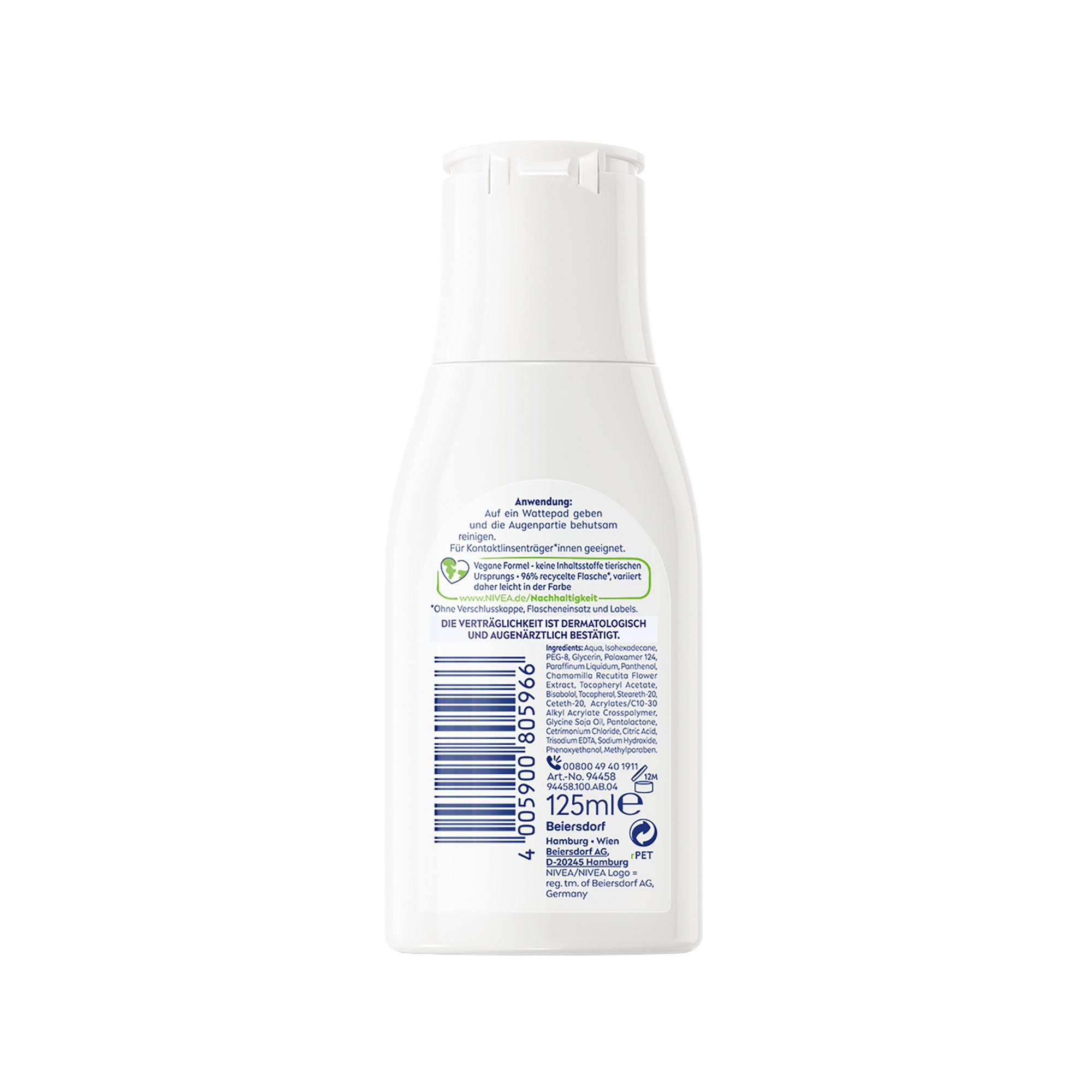 NIVEA Face Cleansing Creamy wasserfester Augen Make-Up Entferner