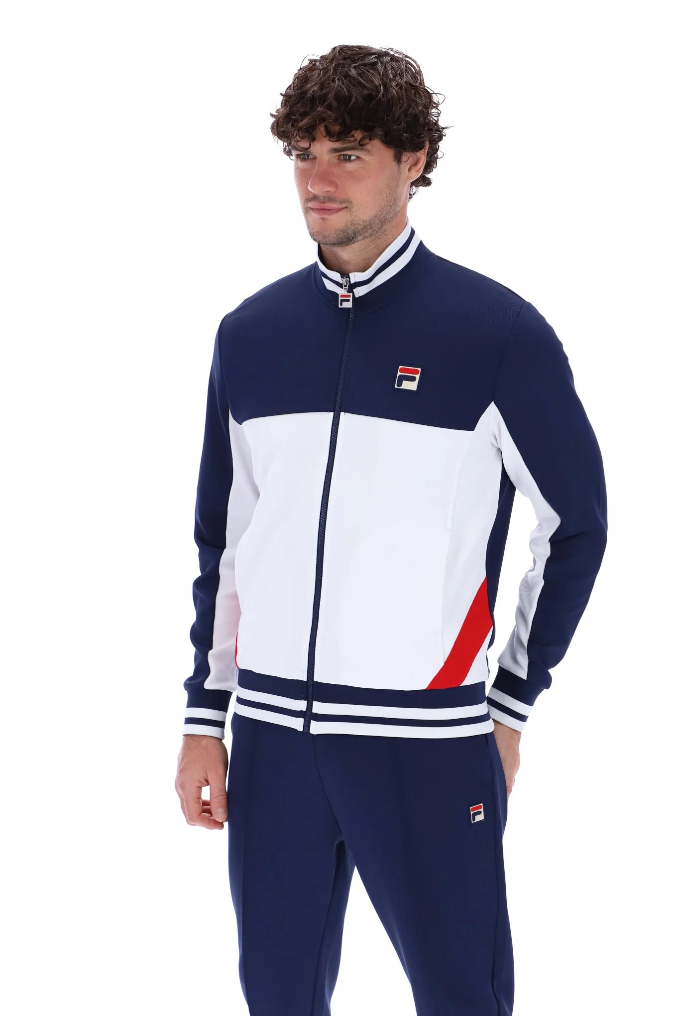 Fila Tie Breaker Funnel Neck Jacket