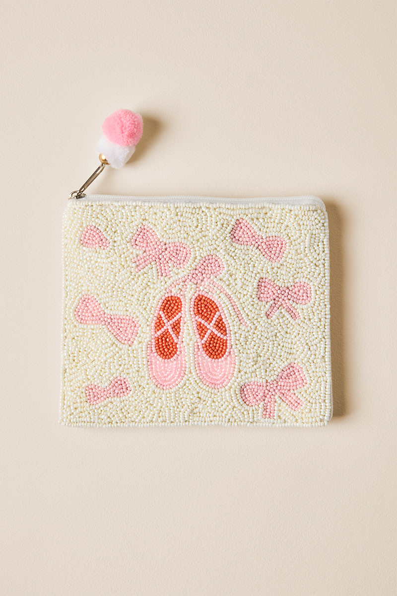 Patty Ballet Beaded Pouch