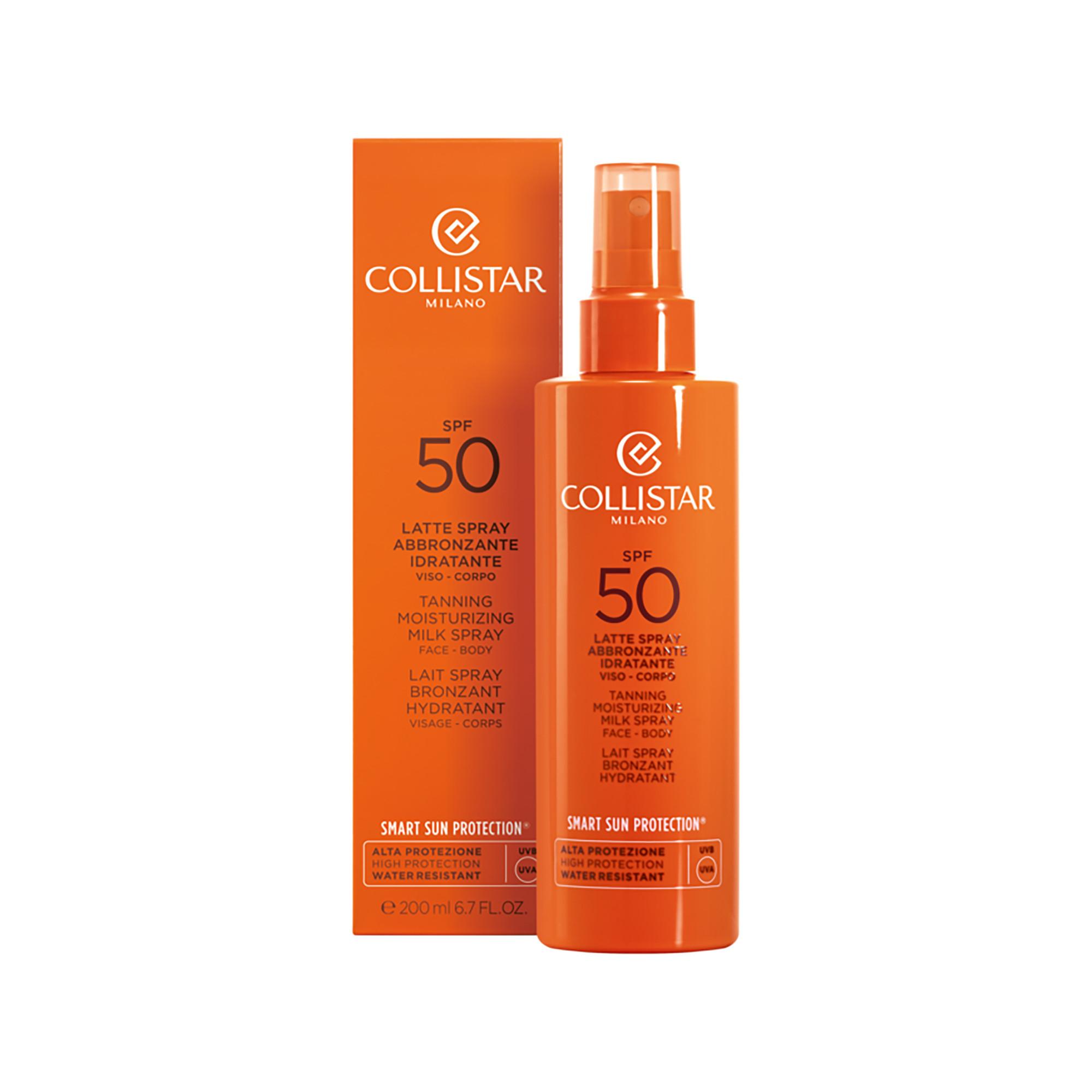 COLLISTAR Feuchtigkeitsspendendes Bräunungsmilch-Spray LSF 50