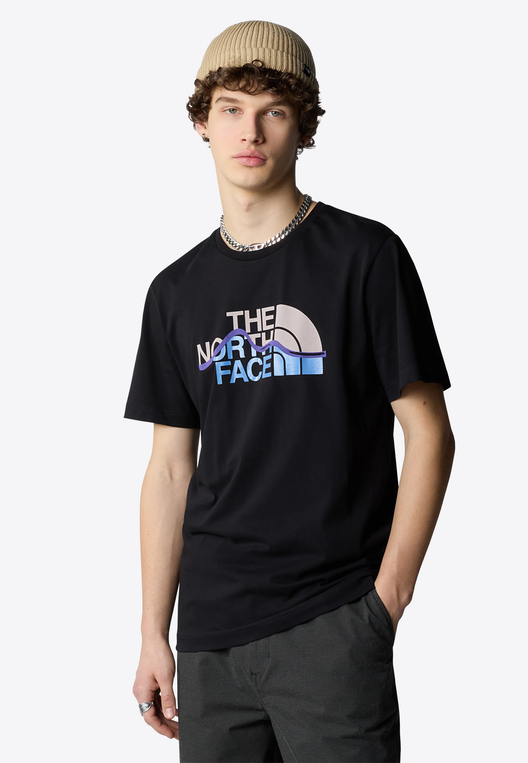 MOUNTAIN- T-shirt con stampa