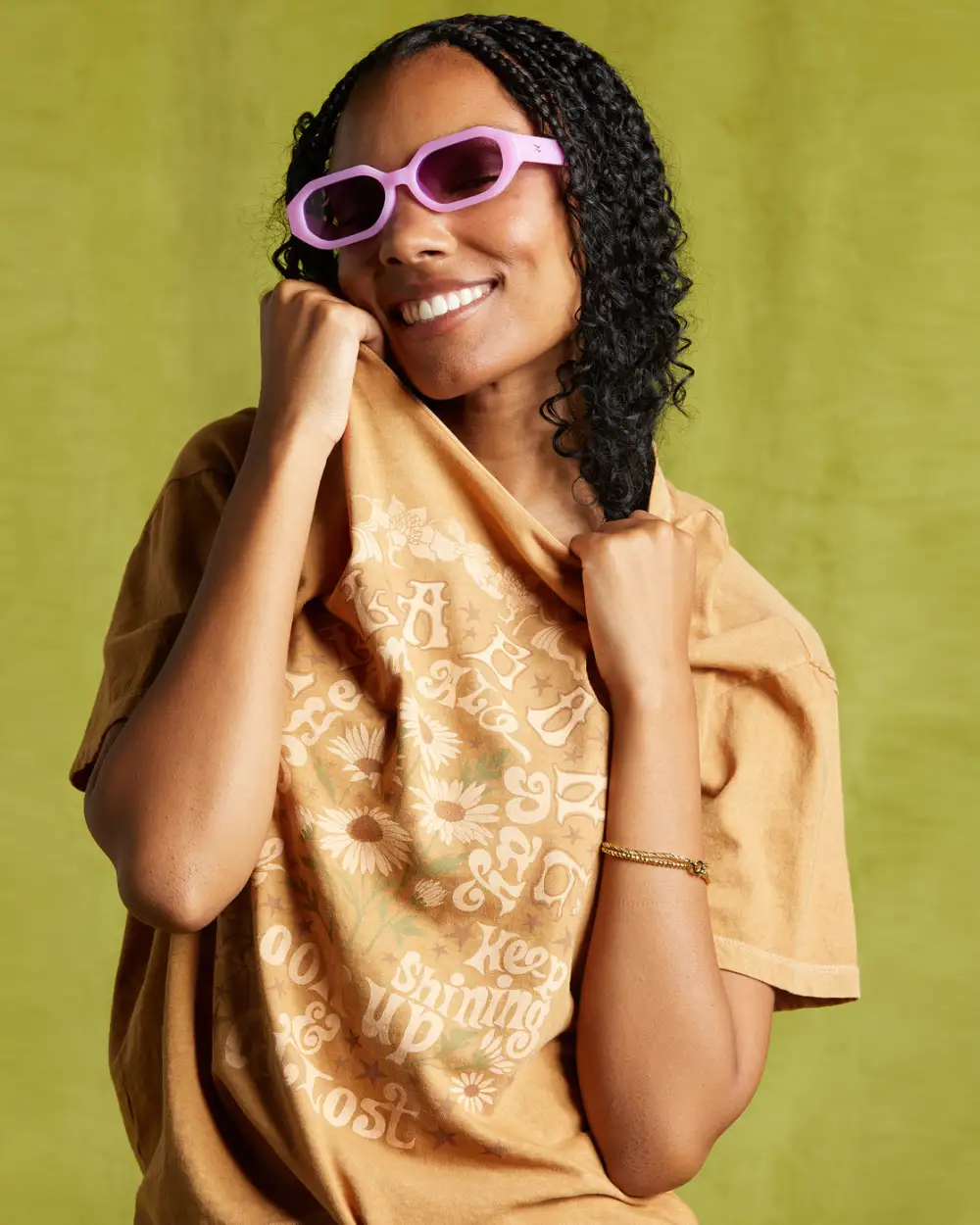 Final inventoryDream All Day T-Shirt - Cosmic Khaki