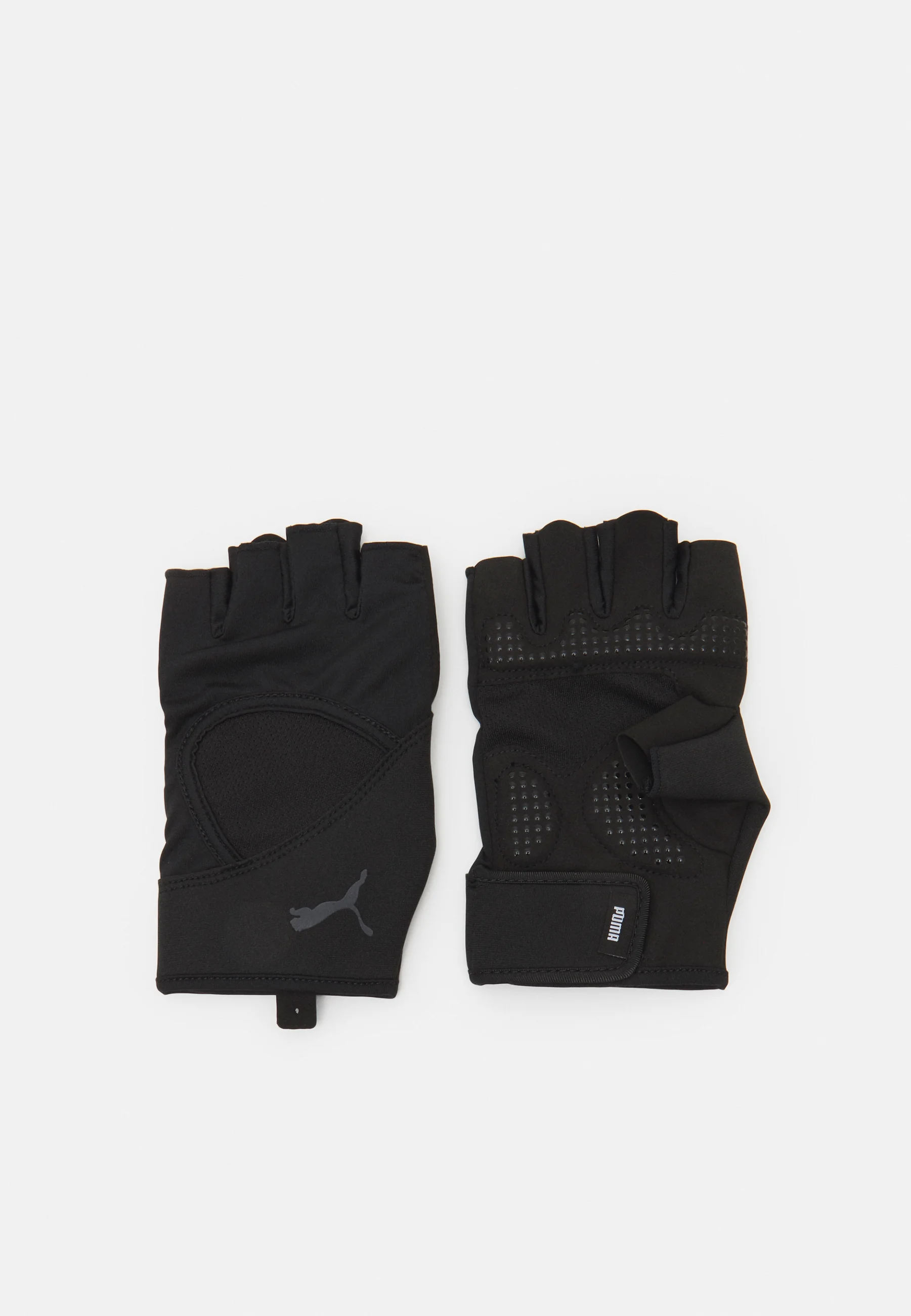 GLOVES UP UNISEX - Guanti mezze dita -black