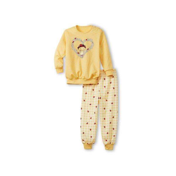 CALIDA Pyjama-Set lang, mit Bündchen