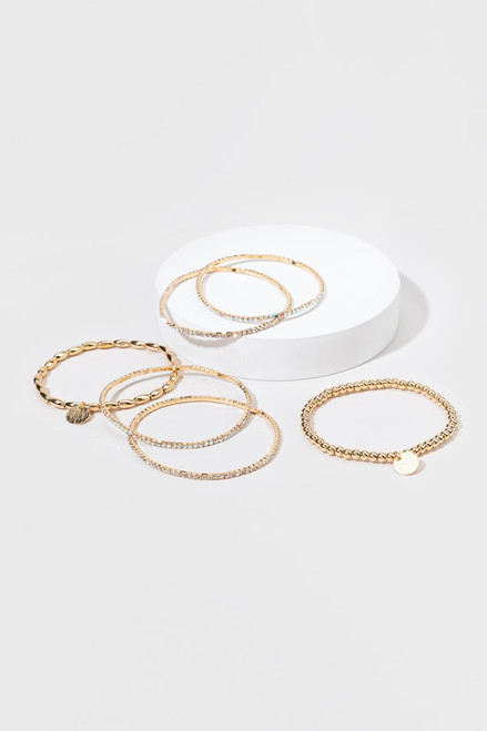 Tiana Cupchain Stretch Bracelet Set