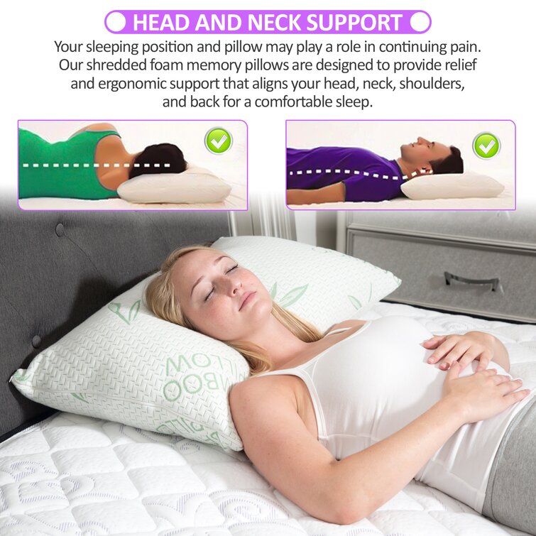 Bianco Memory Foam Cooling Pillow