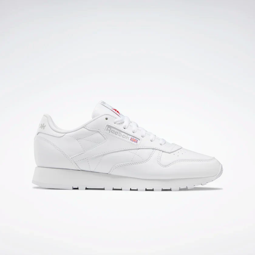 Final inventoryReebok Men's Classic Leather Shoes - Ftwr White / Pure Grey 3