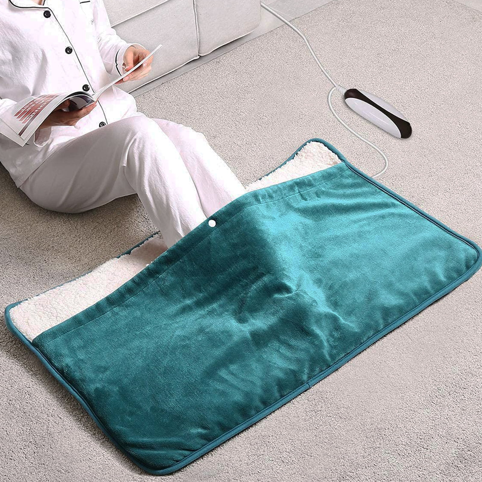 Heating Pad Electric Foot Warmer Extra Large Full-Body Use for Feet Back Shoulders with Auto Shut-Off
