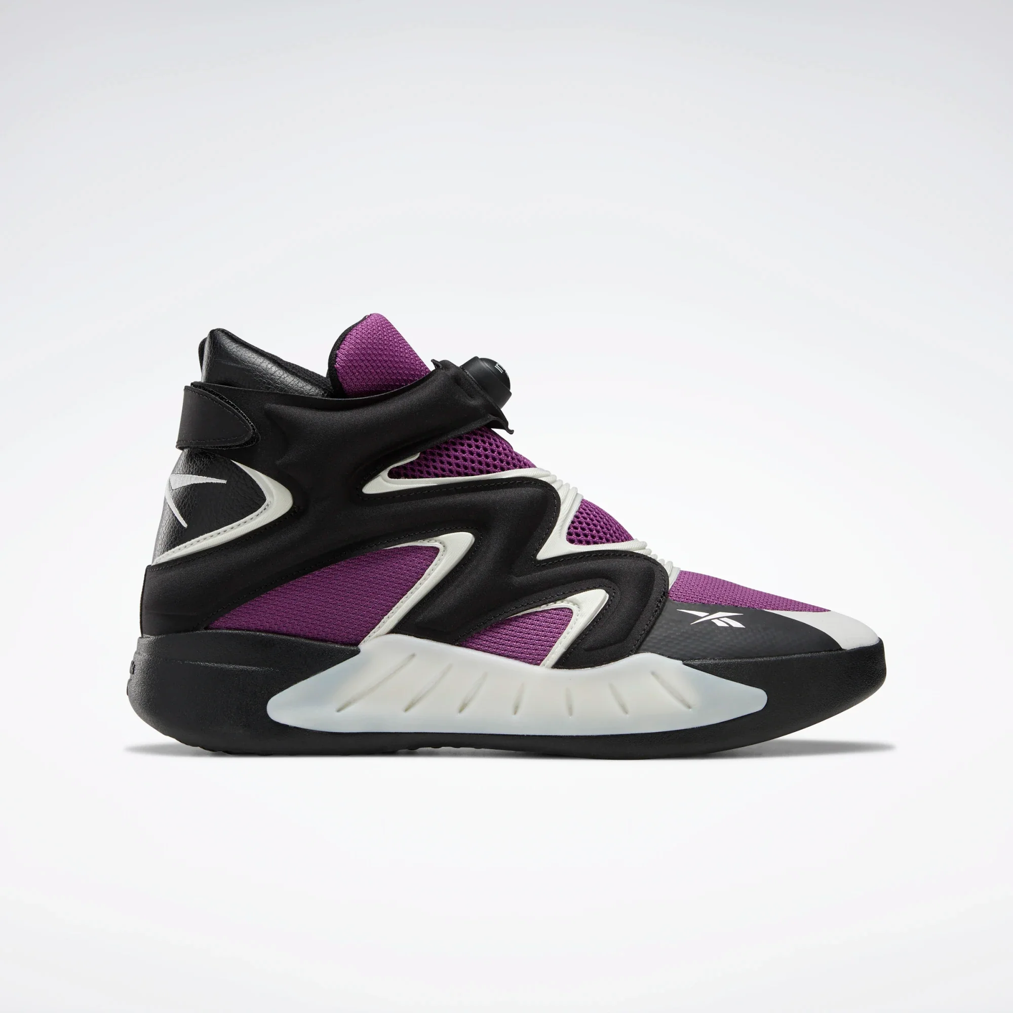 Final inventoryReebok Men's Instapump Fury Zone Shoes - Aubergine / Pure Grey 1 / Core Black