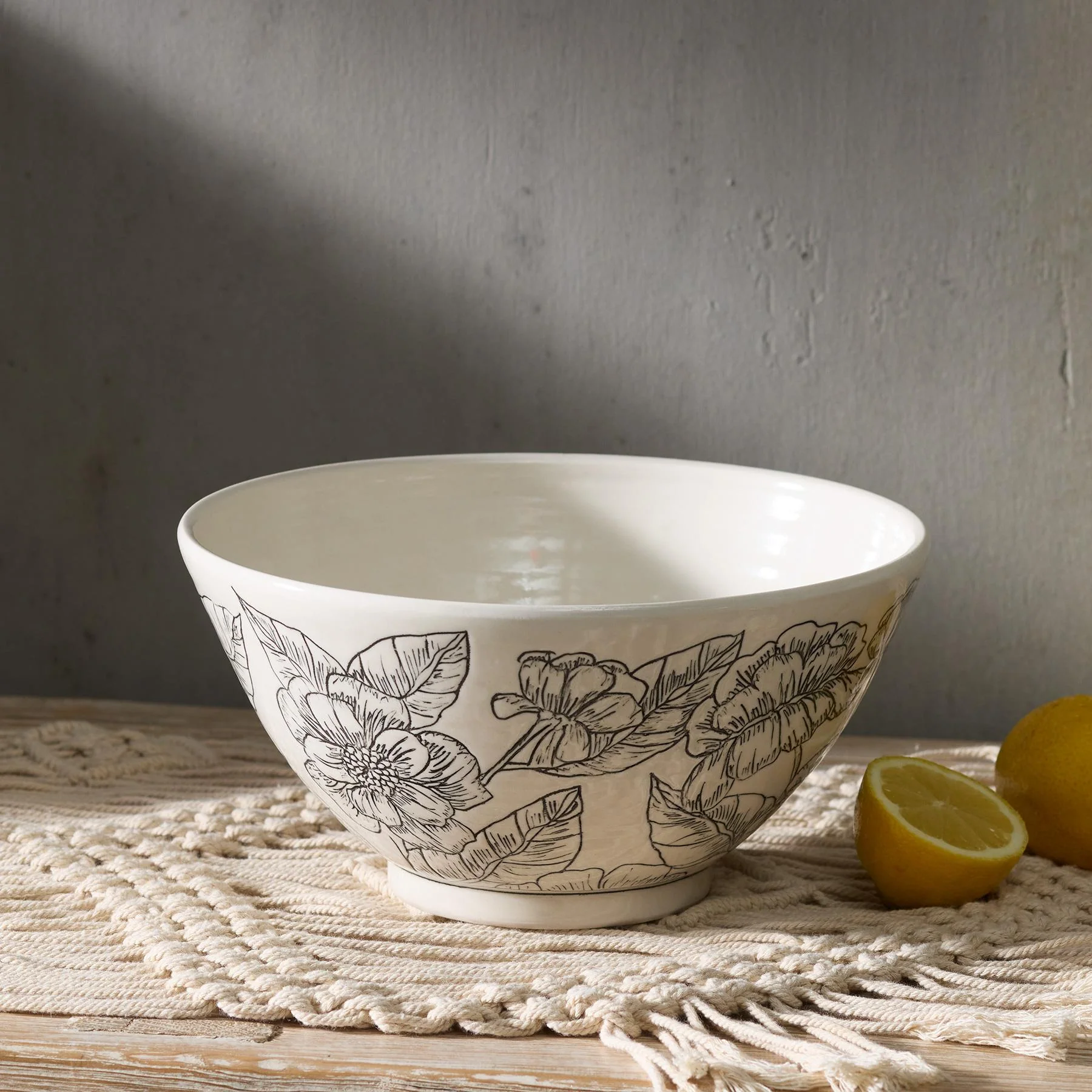 Gathered Flowers Bowl