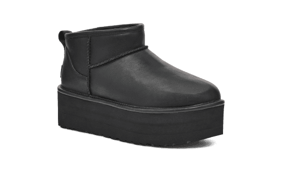 UGG®  Classic Ultra Mini Platform Leather