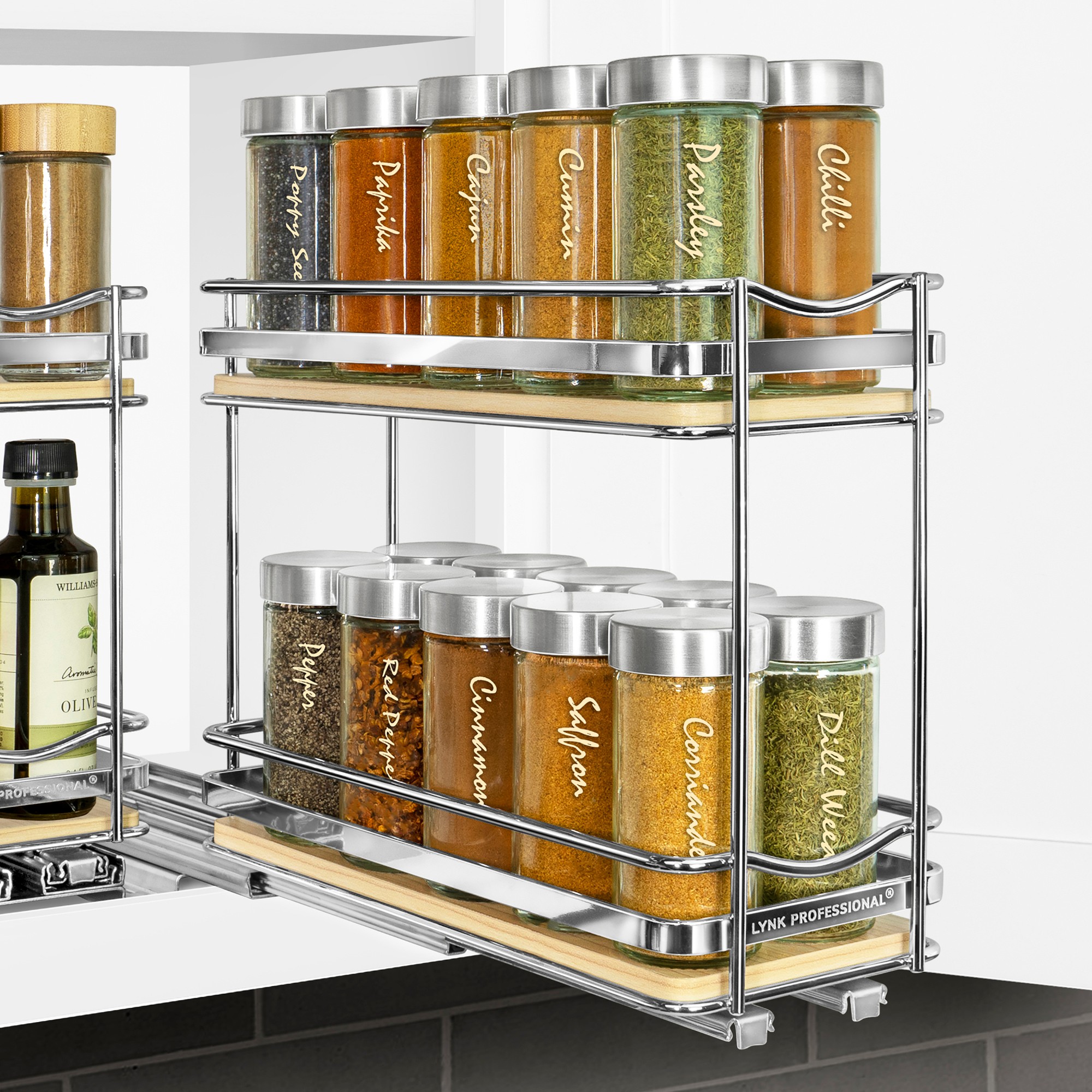 Lynk Double Spice Rack, 4