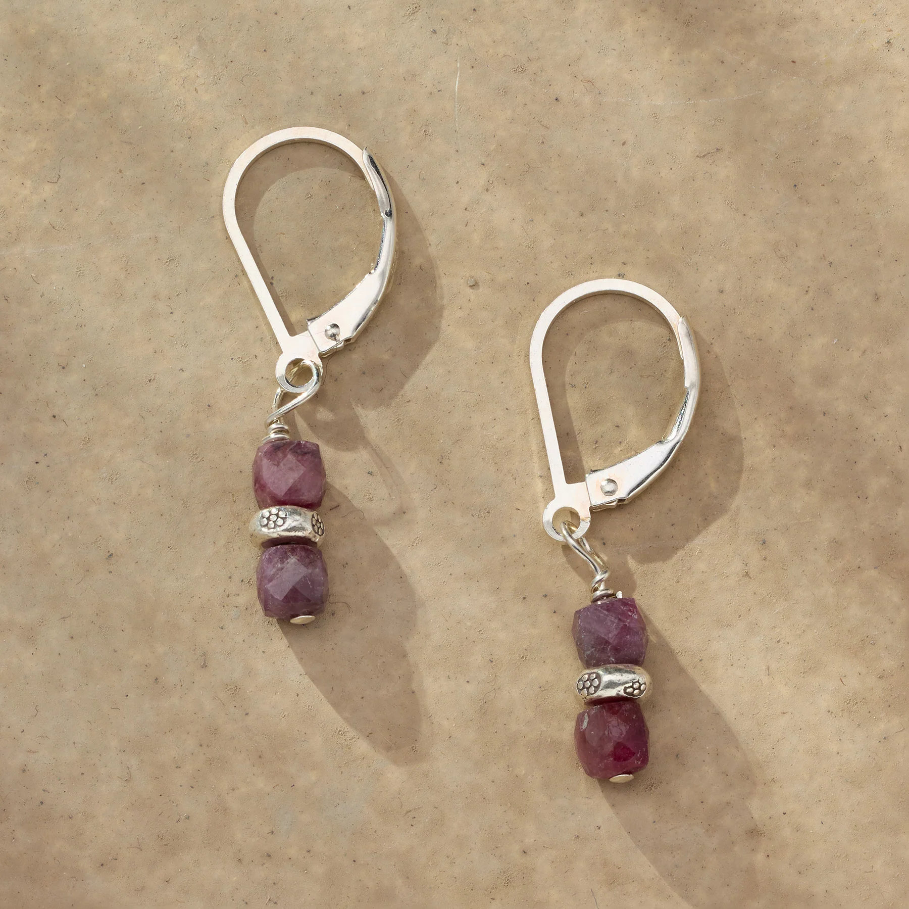 Ruby Romance Earrings