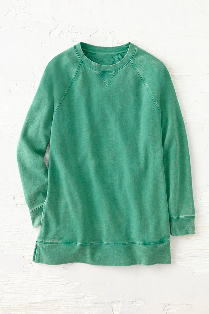 Colorwash Tunic Sweatshirt