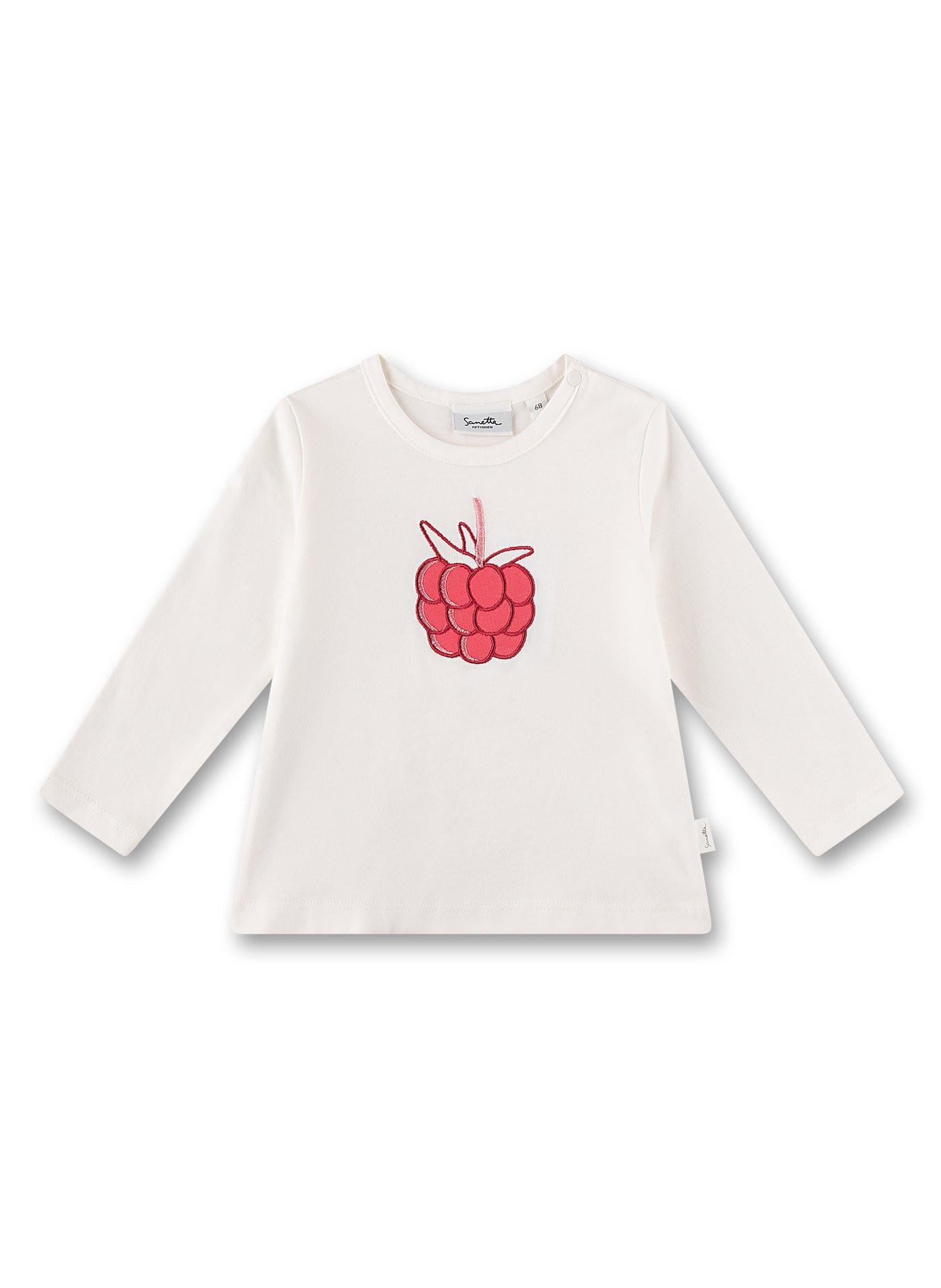 Sanetta Fiftyseven Baby Mädchen Langarmshirt Himbeere