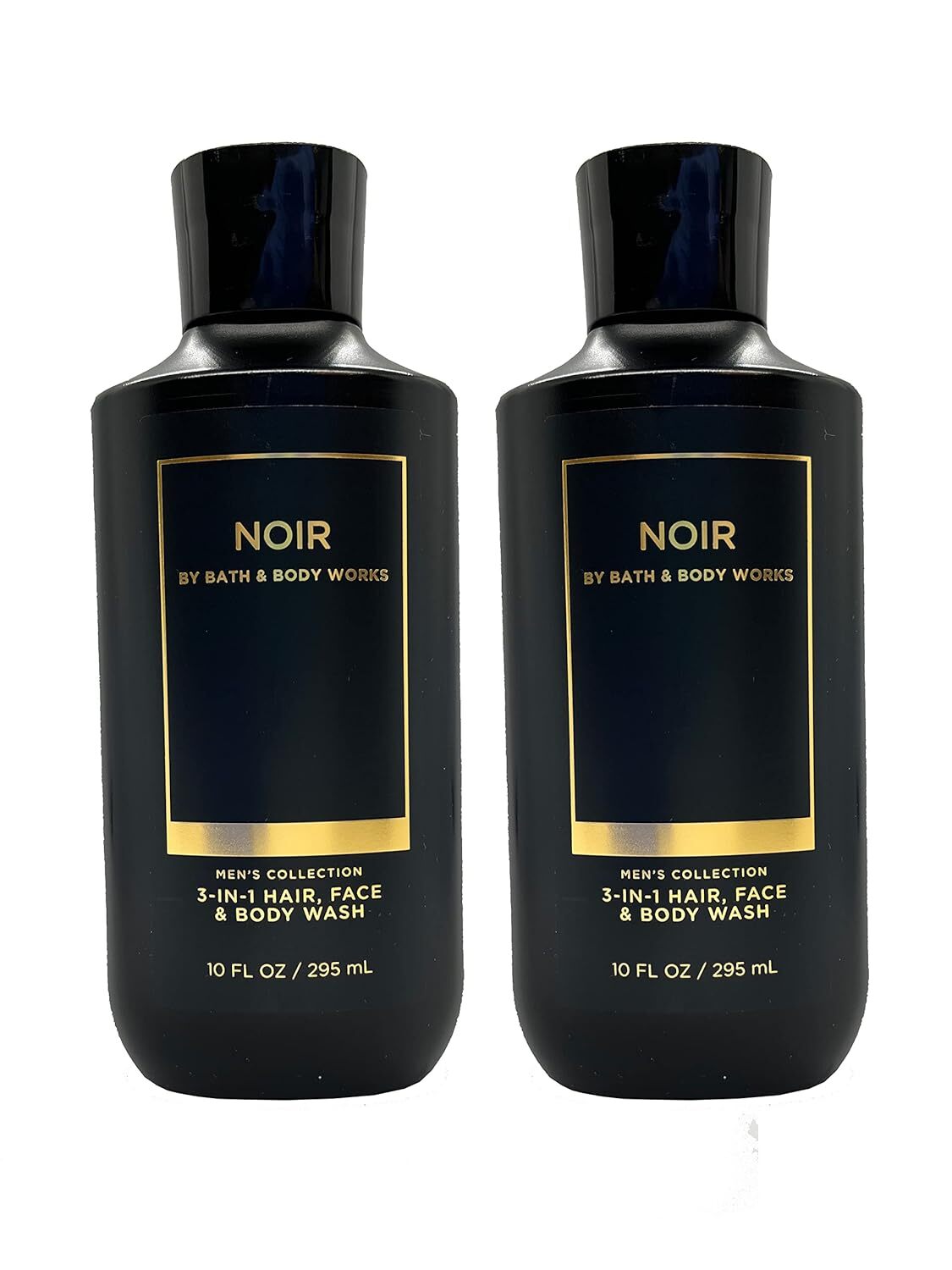 Bath & Body Works 2 Pack Men's Collection 2 in 1 Hair and Body Wash NOIR.