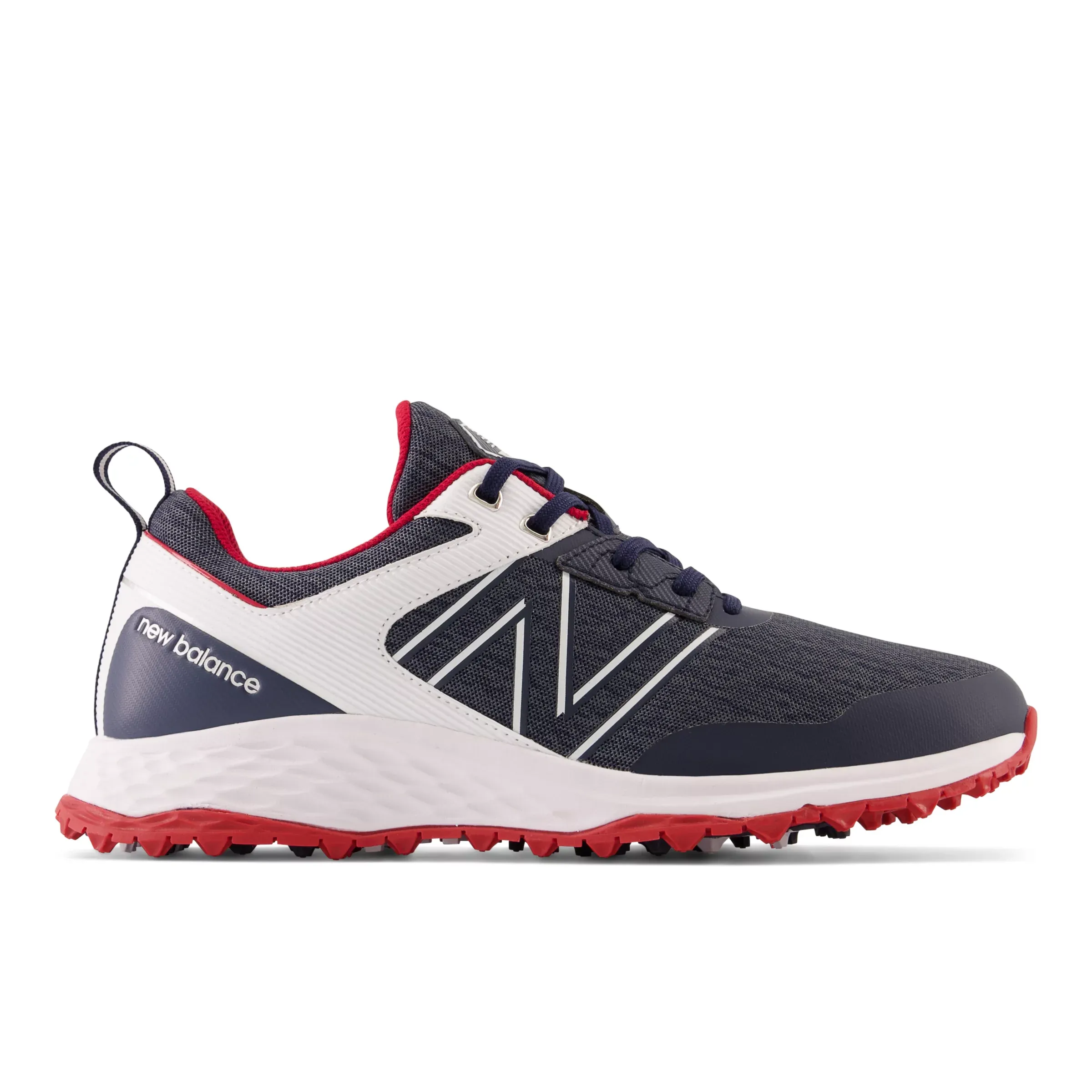 Fresh Foam Contend Golf Shoes - Navy with Red