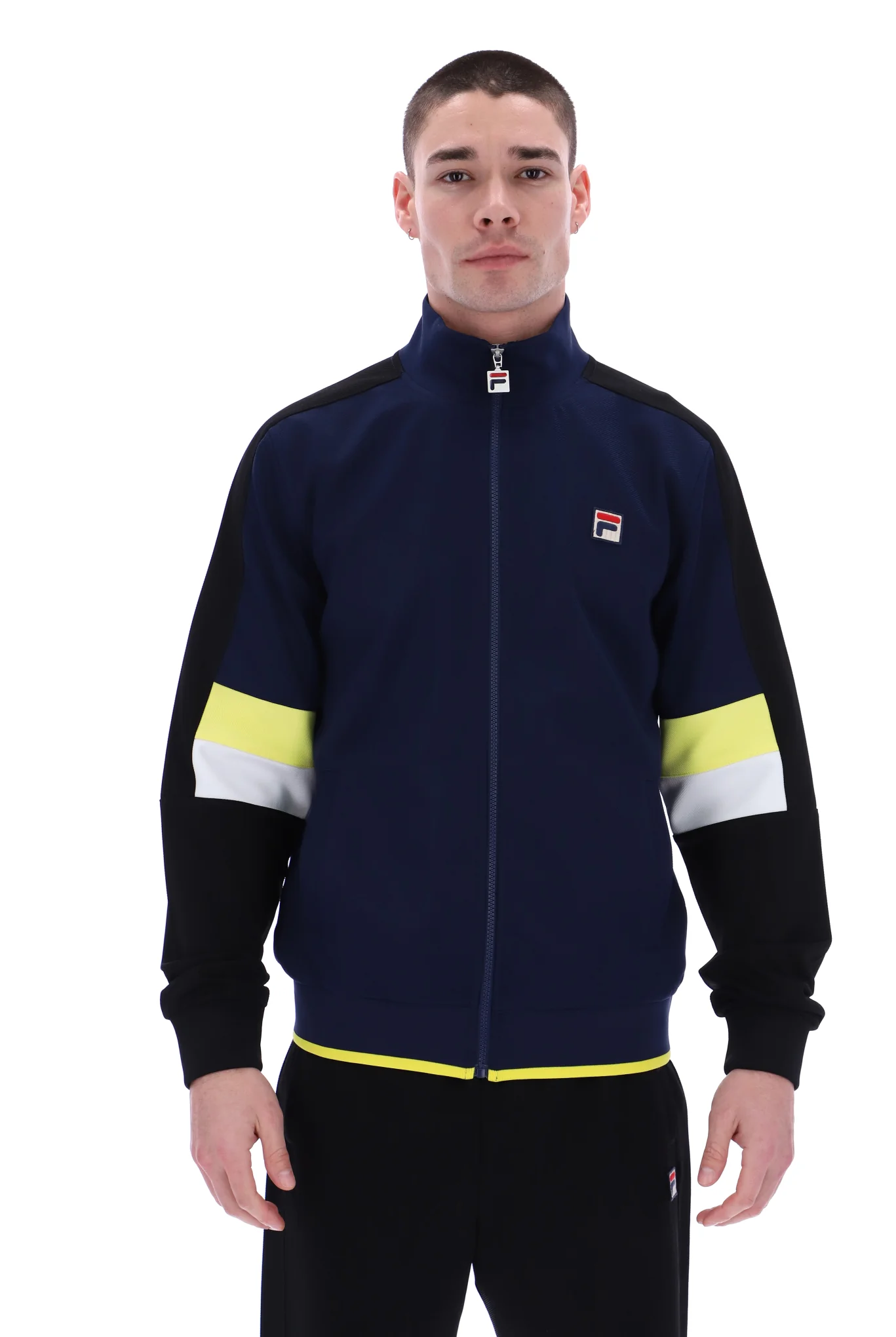 Fila Fischer Colour Blocked Track Jacket