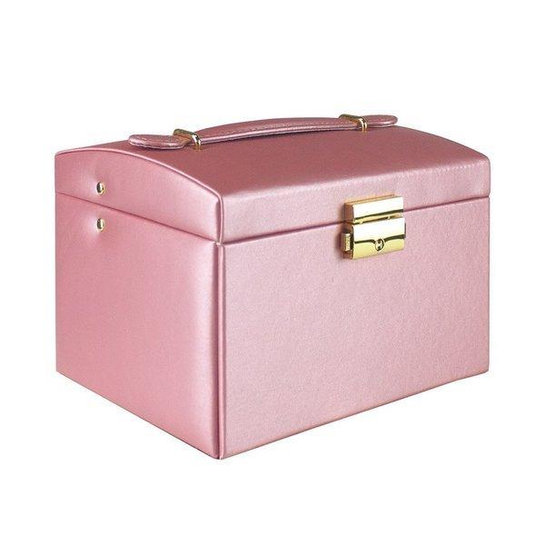 eStore Schmuckschatulle, Kunstleder - Rosa