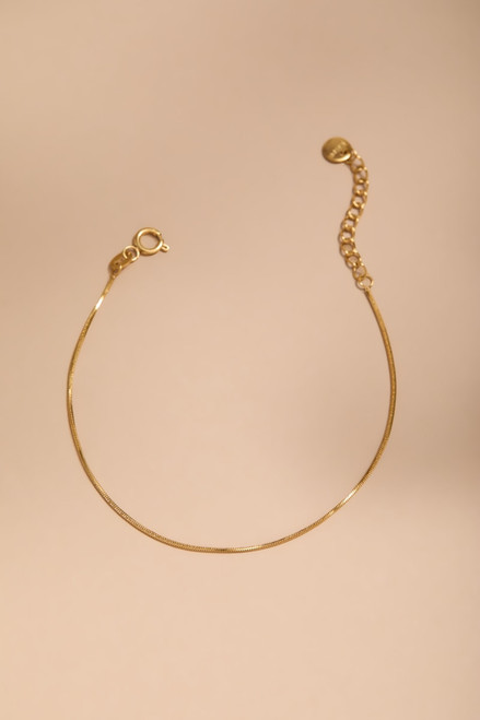 Estella Stainless Steel Snake Chain Bracelet