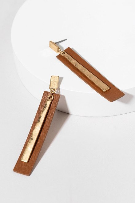 Izzie Bar Dropped Earrings